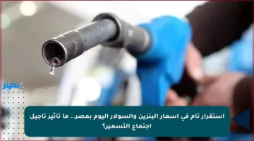 استقرار تام في أسعار البنزين والسولار اليوم بمصر.. ما تأثير تأجيل اجتماع التسعير؟